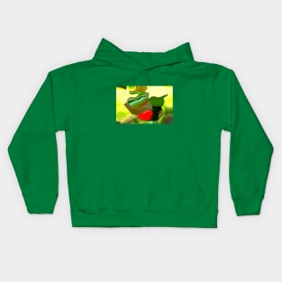 Abstract Free-range Chicken Kids Hoodie